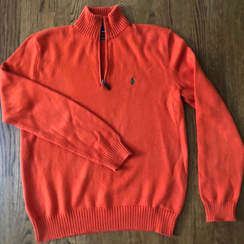 Ralph Lauren Polo Pullover Zip Sweater